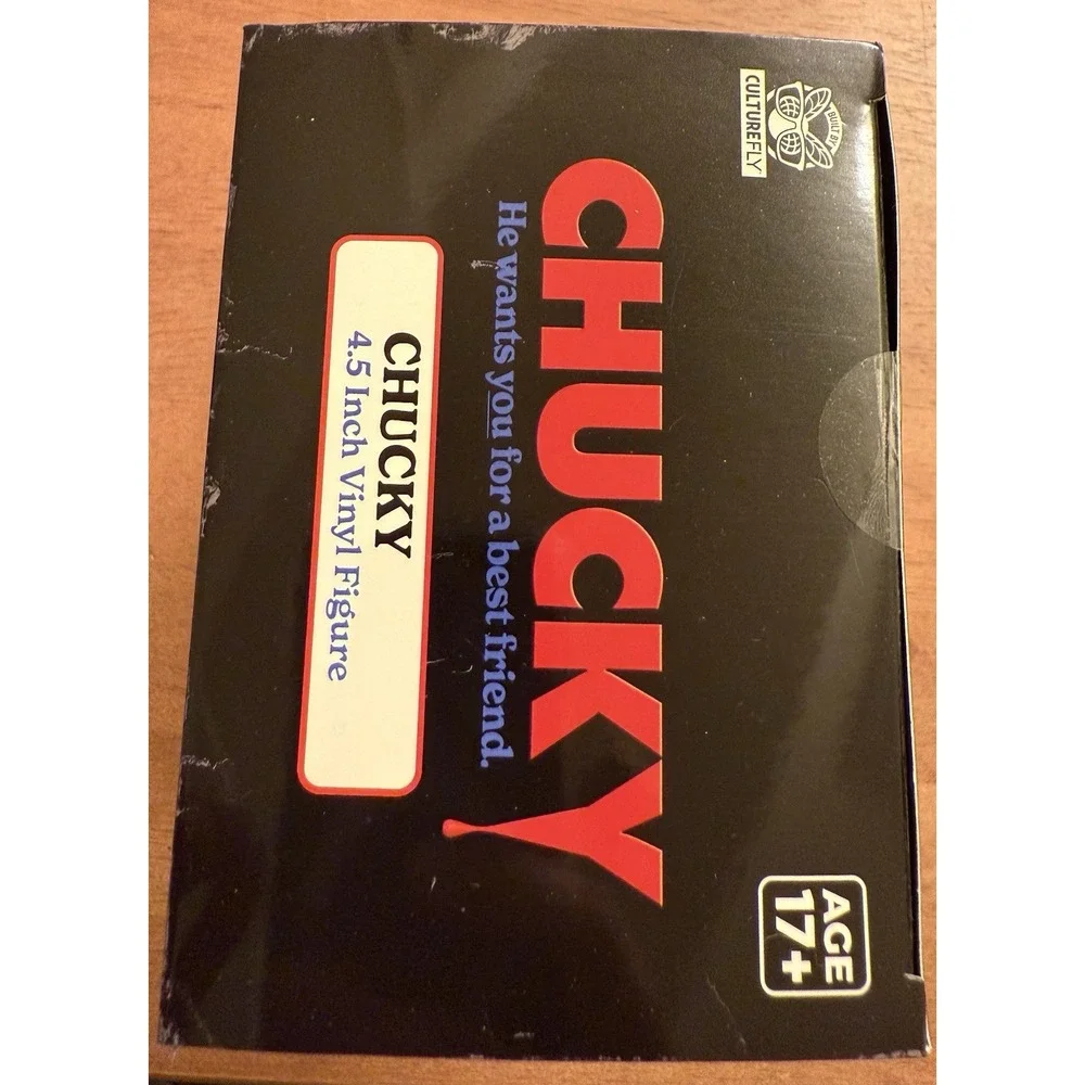 Chucky‎ Doll Vinyl Figure Culturefly Halloween 4.5